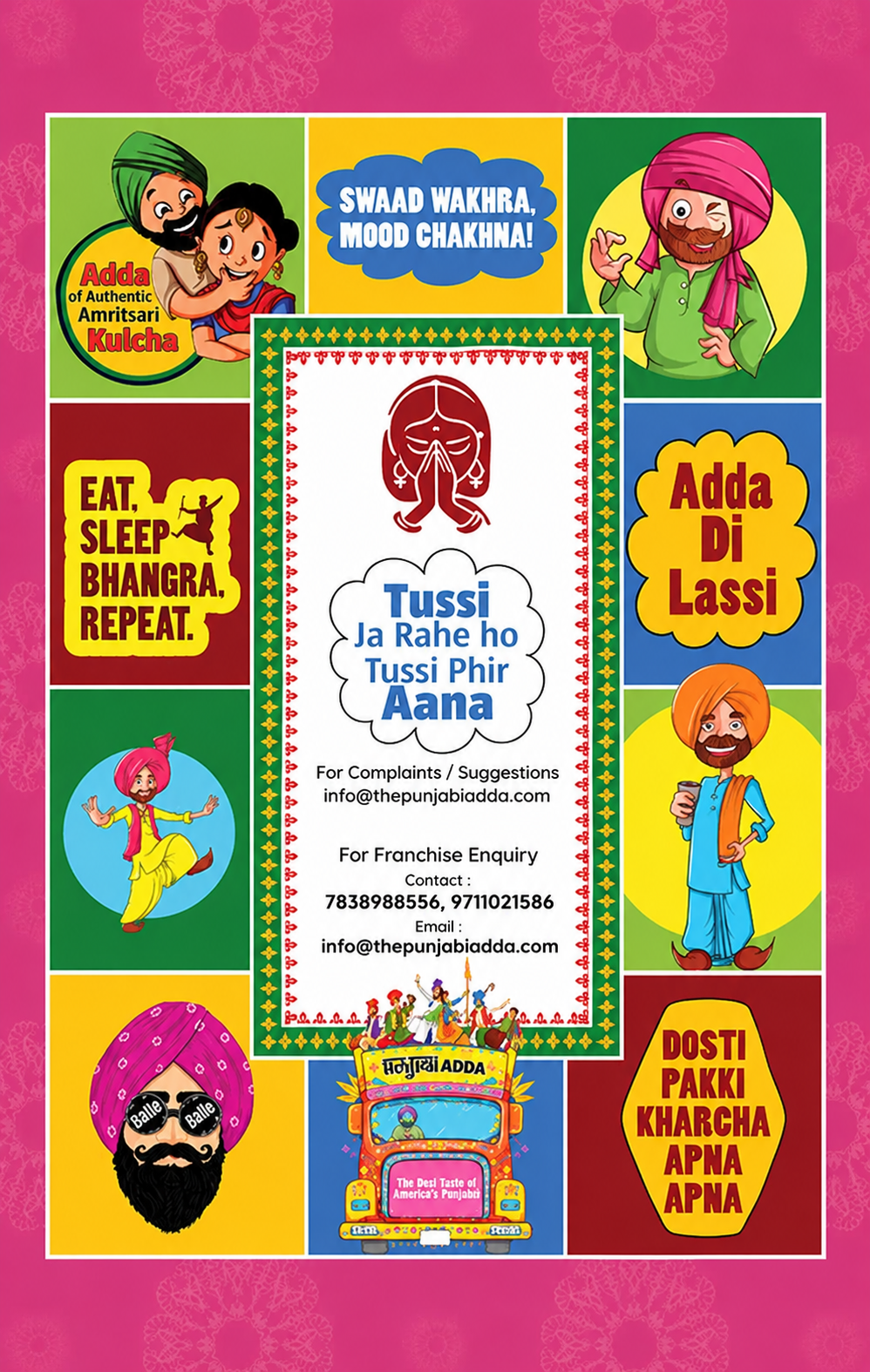 Punjabi Food Fiesta Poster